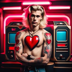 Embracing the Trend: Lil Red Heart Tattoos and Right Ear Piercings – A Comprehensive Guide