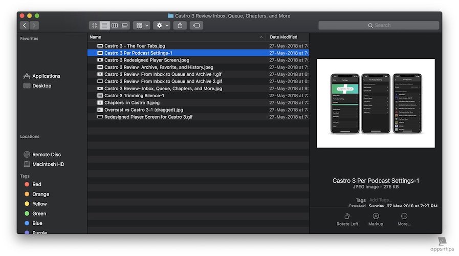 2. Finder Improvements 1