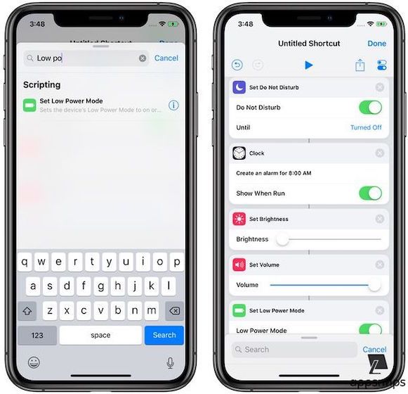 Creating the Good Night Shortcut 5.2