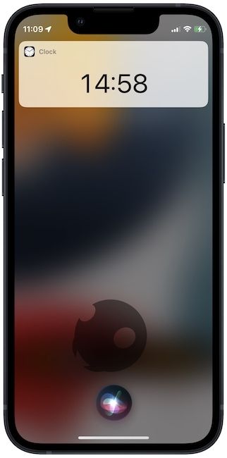 Create a timer on iPhone using Siri