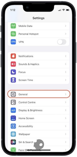 enable Handoff on iPhone in iOS 16 2