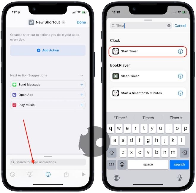 use Siri shortcut to create timers on iPhone 2