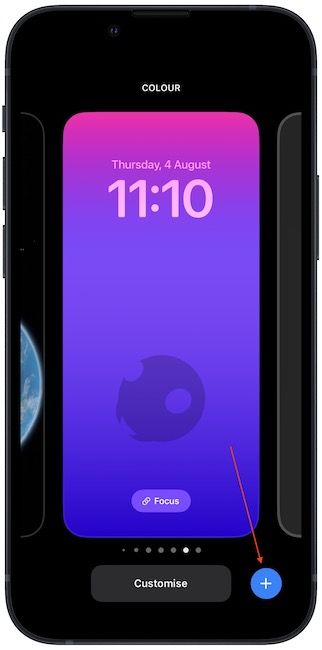 Set Current Weather as Lock Screen Wallpaper on iPhone 2