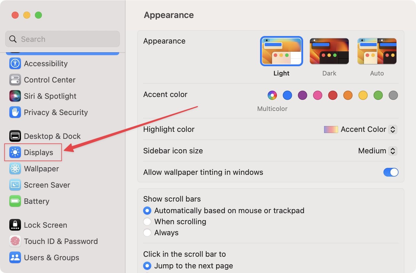 use Night Shift on Mac 2