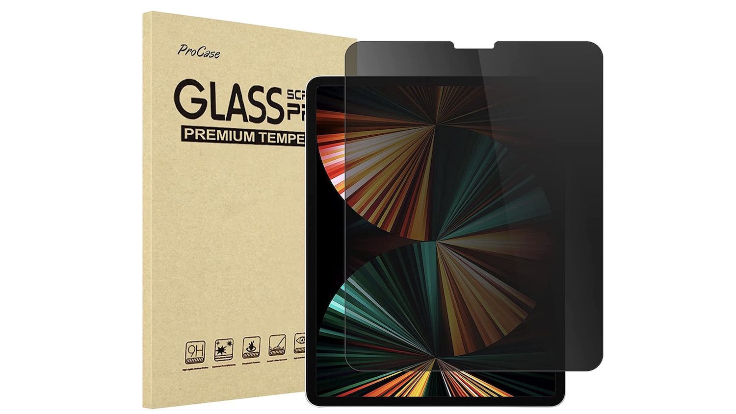 ProCase iPad Pro 12.9-inch privacy screen protector