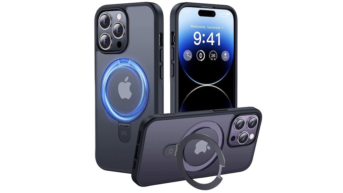 CASEKOO invisible kickstand case