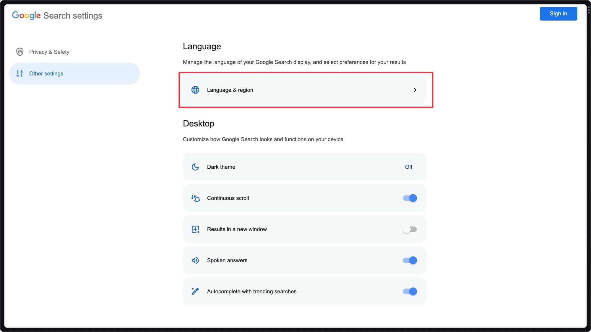 Choosing &nbsp;Location & region