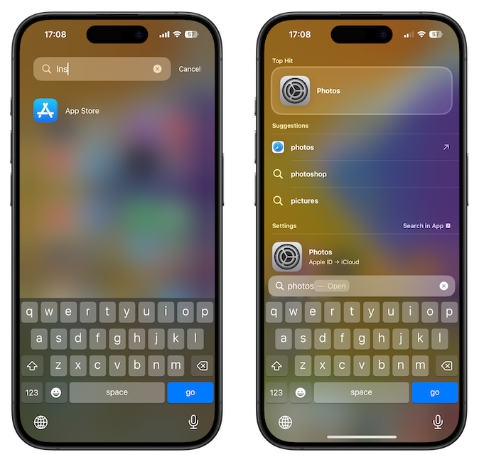 apps are hidden on iPhone
