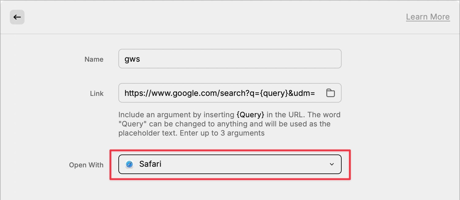 choosing safari