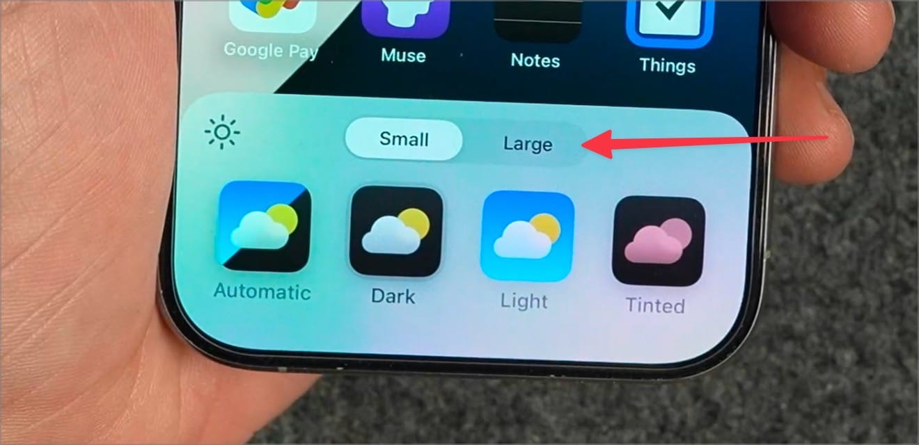 Large Option