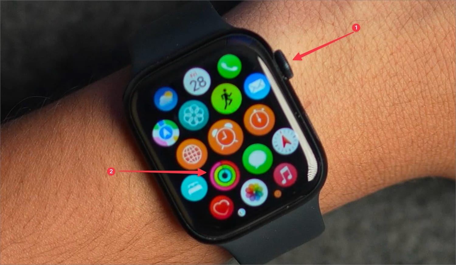 launch the&nbsp;Activity&nbsp;app