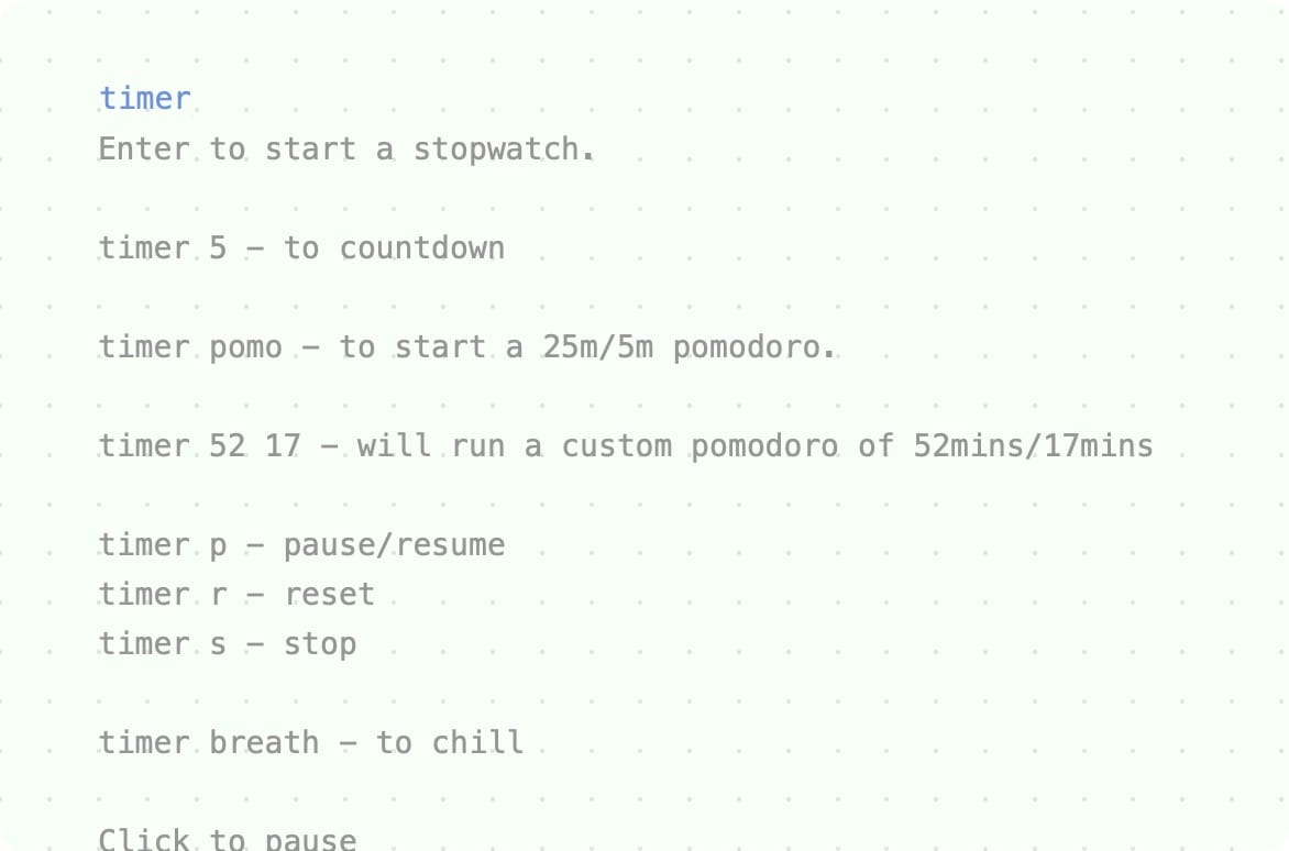 antinote timer instructions
