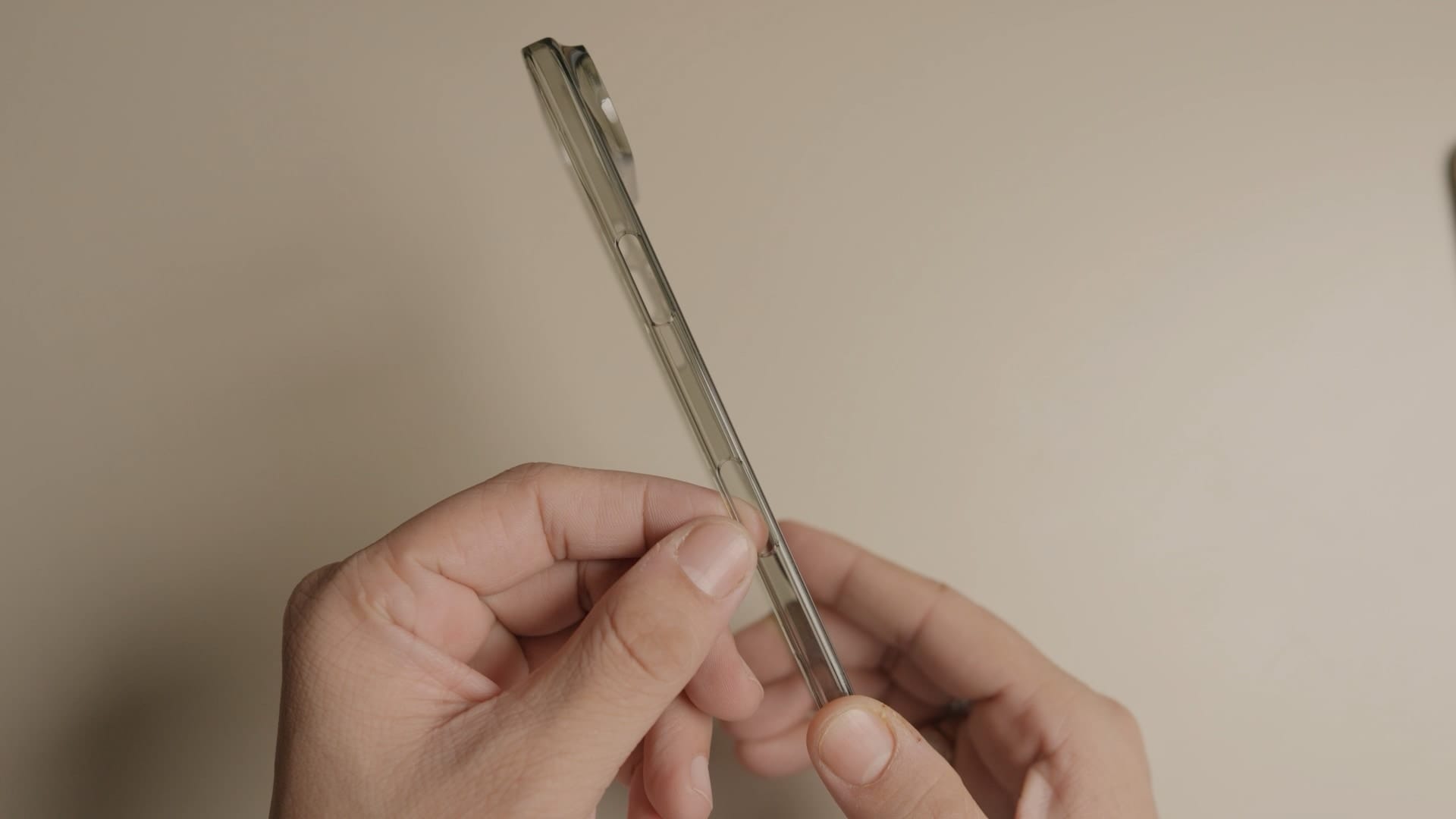 TAC case button cutouts