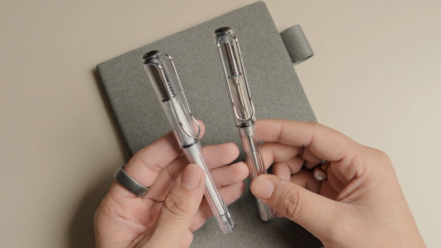 supernote Lamy vs original Lamy side by side