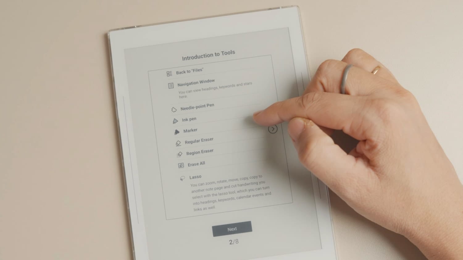 supernote notes tools