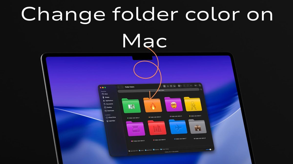 How to Change Folder Color on Mac