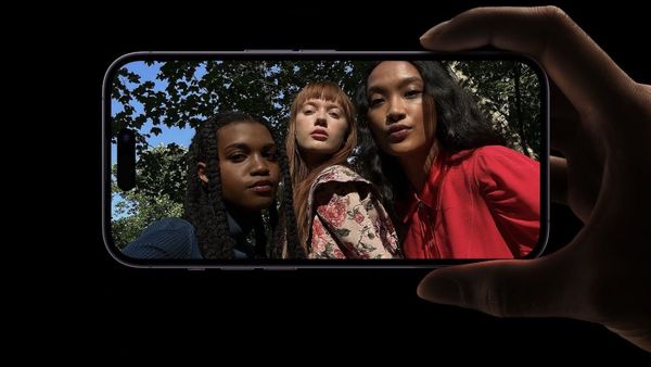 iPhone 14 Pro Max in hand