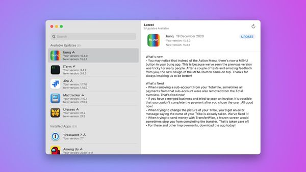 Latest - Update Mac Apps with One Click