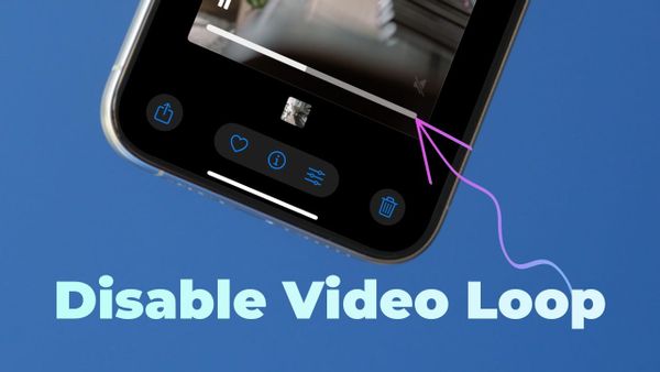 iPhone photos app video player