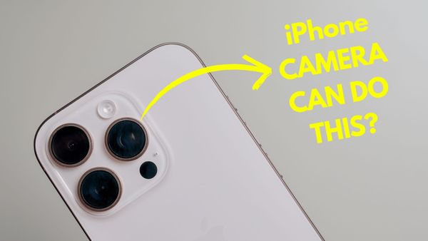 Your iPhone Camera is Not Only for Taking Photos!