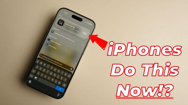 iPhone Air on table with text reading iPhones do this now?