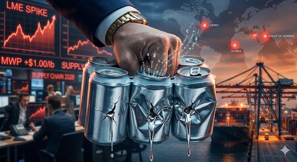 The Great 2026 Aluminum Squeeze: Your Can Is Having a Moment