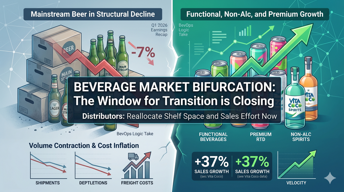 Distribution Intel: The Reckoning. Mainstream Beer Is Dying. What's Next?
