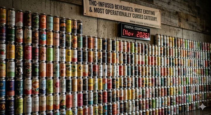 THC Beverages: The Category Everyone Wants to Win, Now Operating on a 12-Month Countdown Clock
