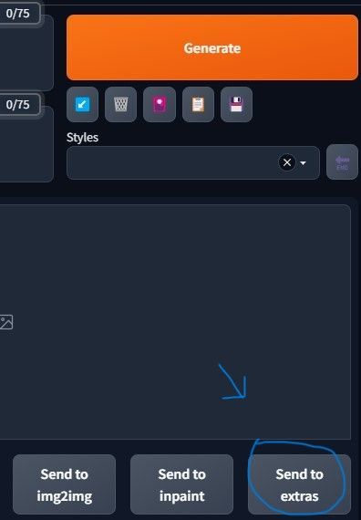 Screenshot showing to pull from