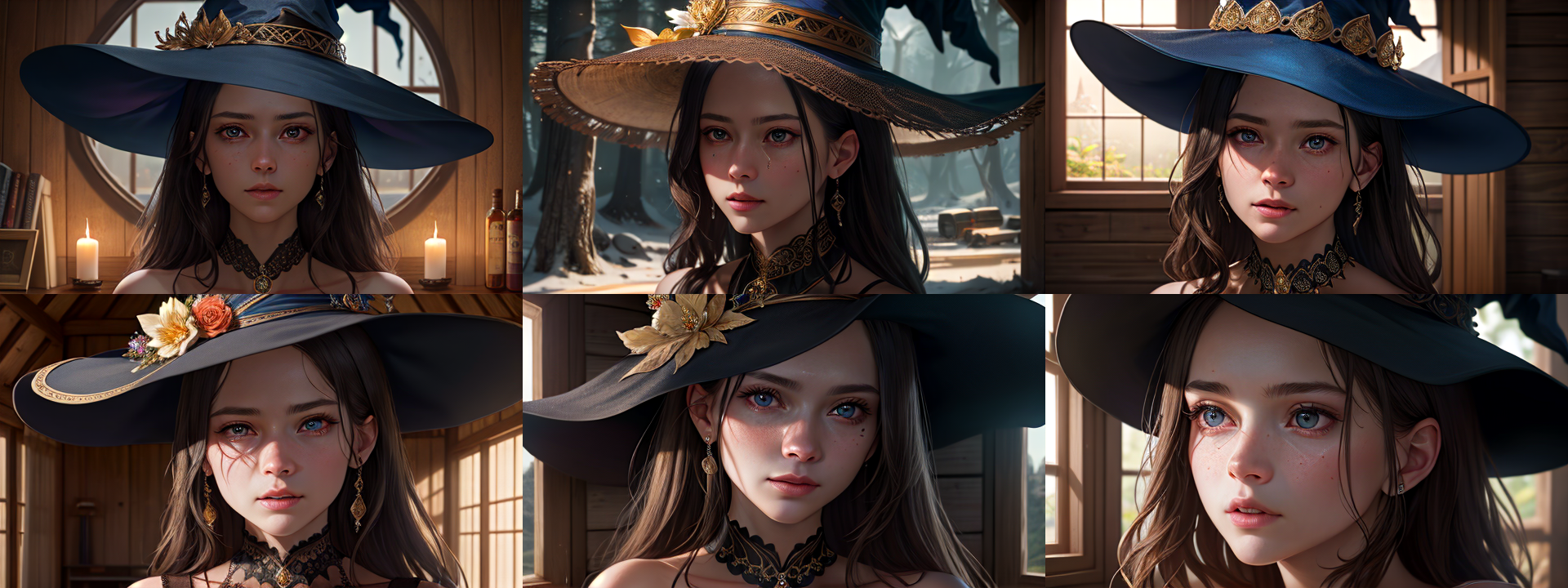 100 Steps comparison output