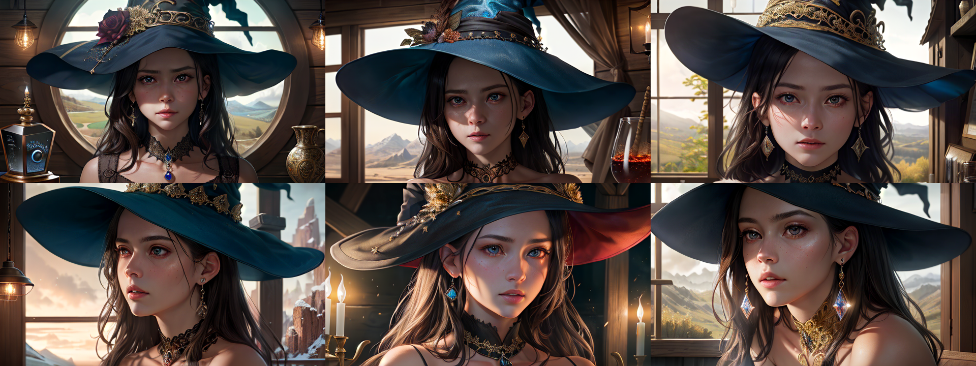 100 Steps comparison output