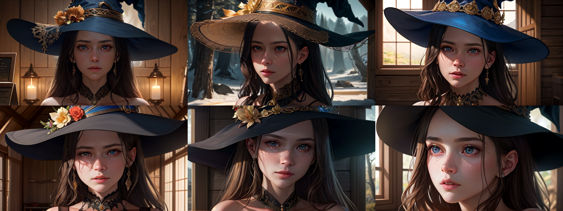 100 Steps comparison output