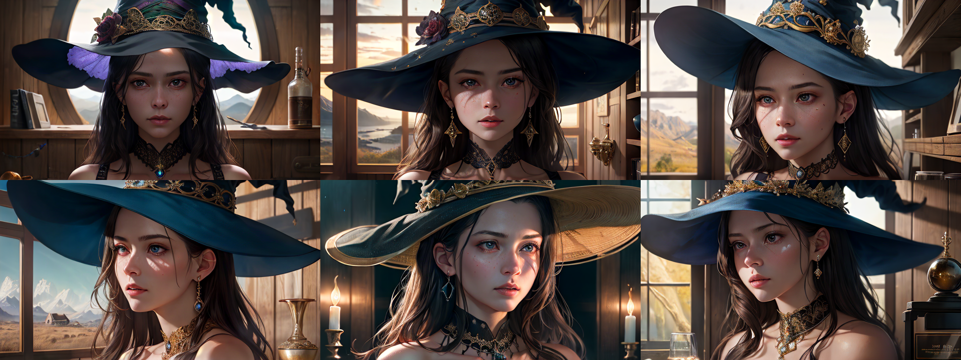 100 Steps comparison output