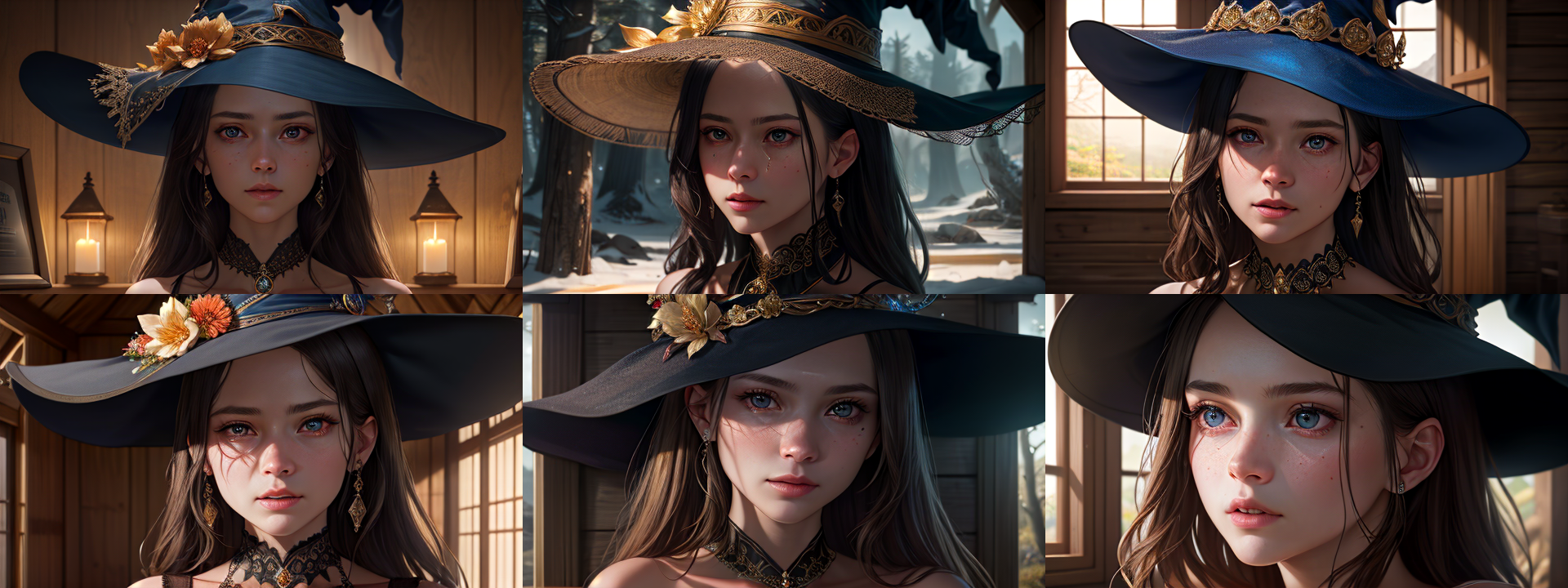 100 Steps comparison output