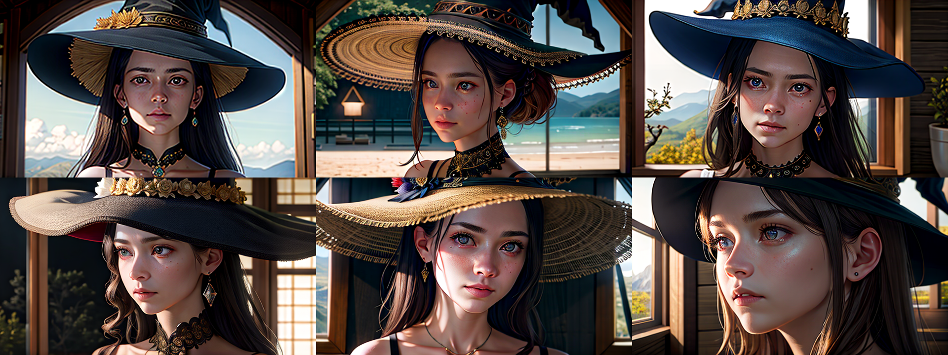 100 Steps comparison output