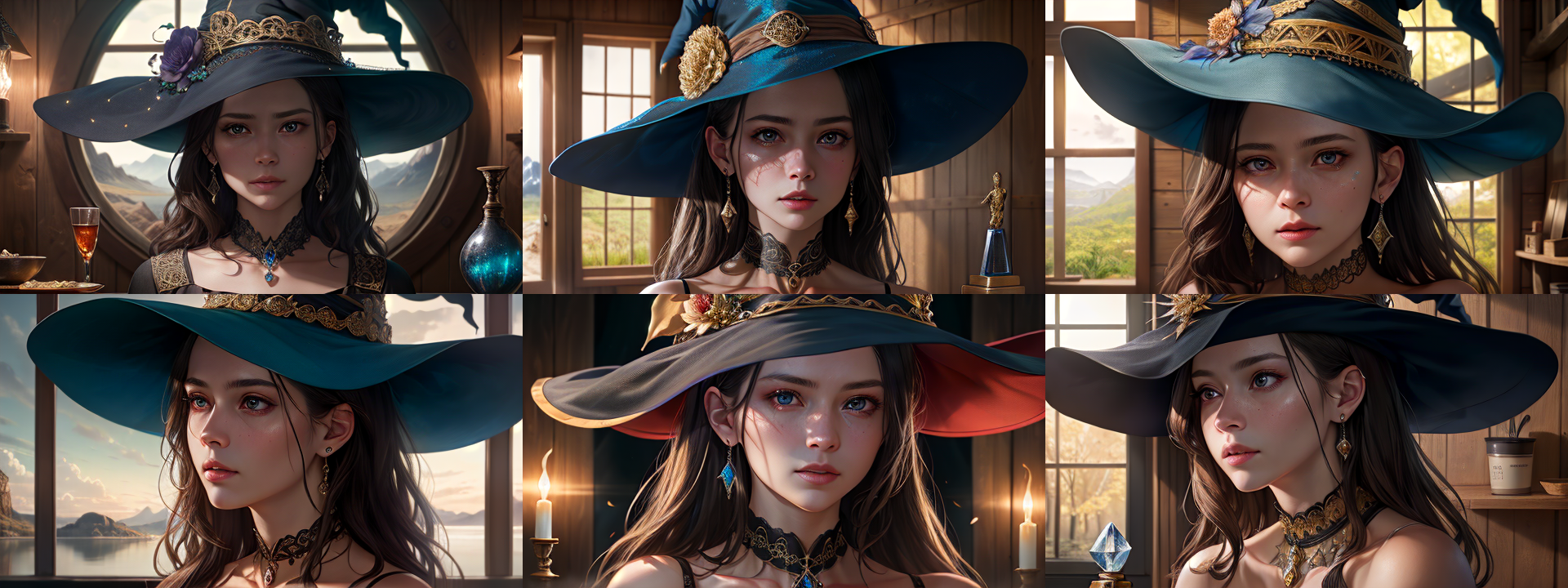 100 Steps comparison output