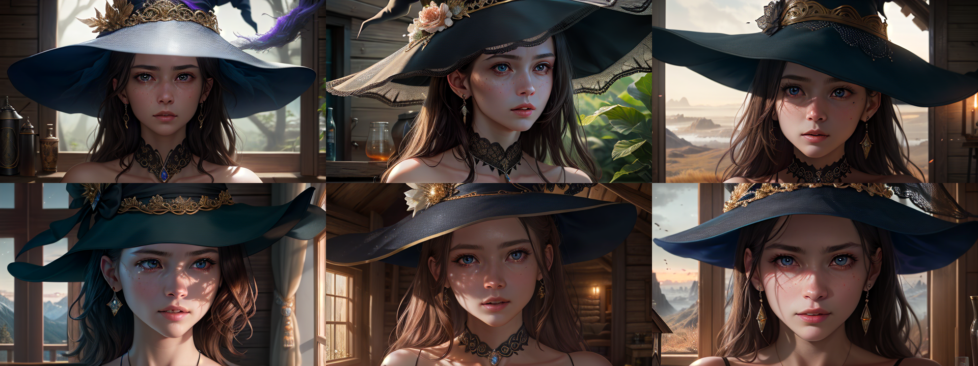 10 Steps comparison output