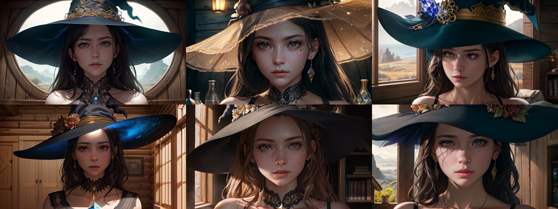 10 Steps comparison output