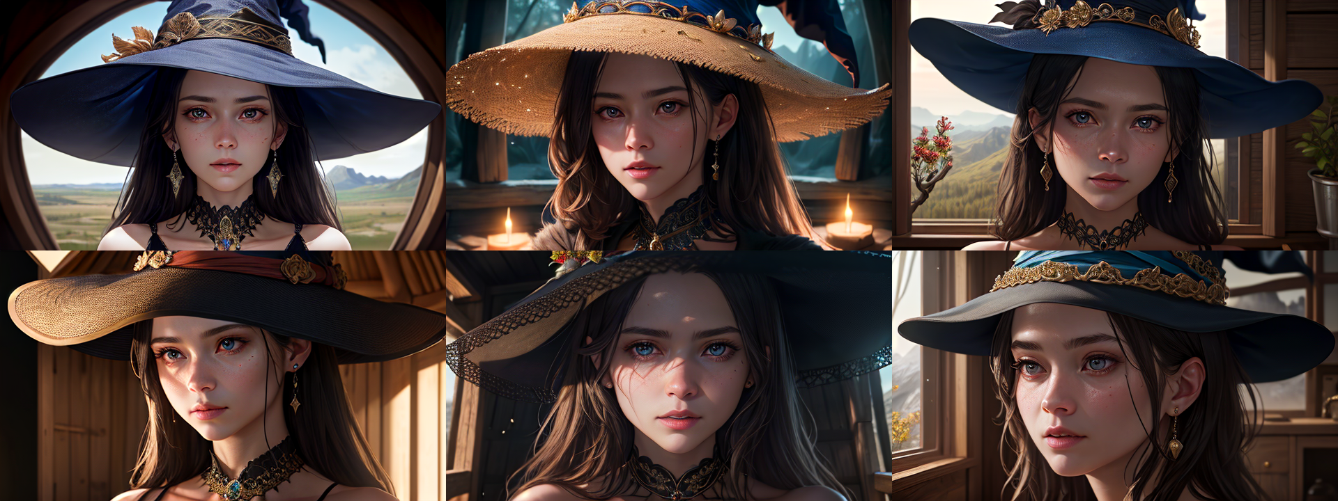 10 Steps comparison output