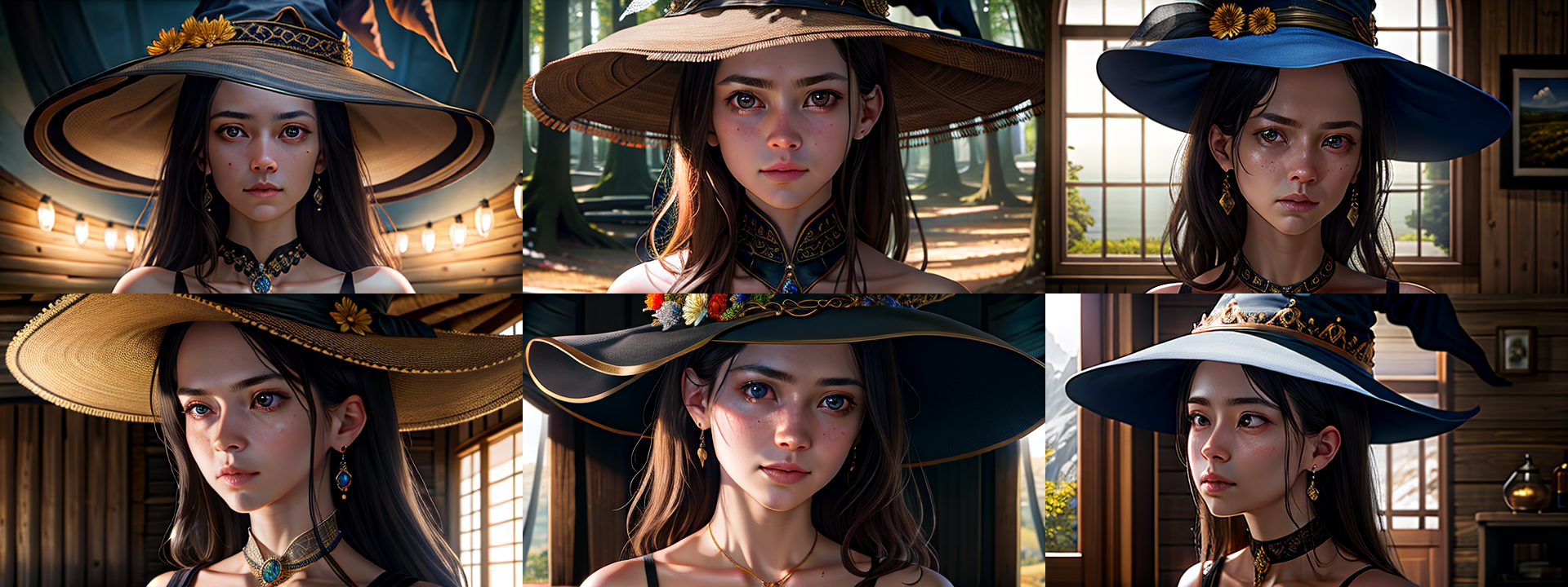 10 Steps comparison output