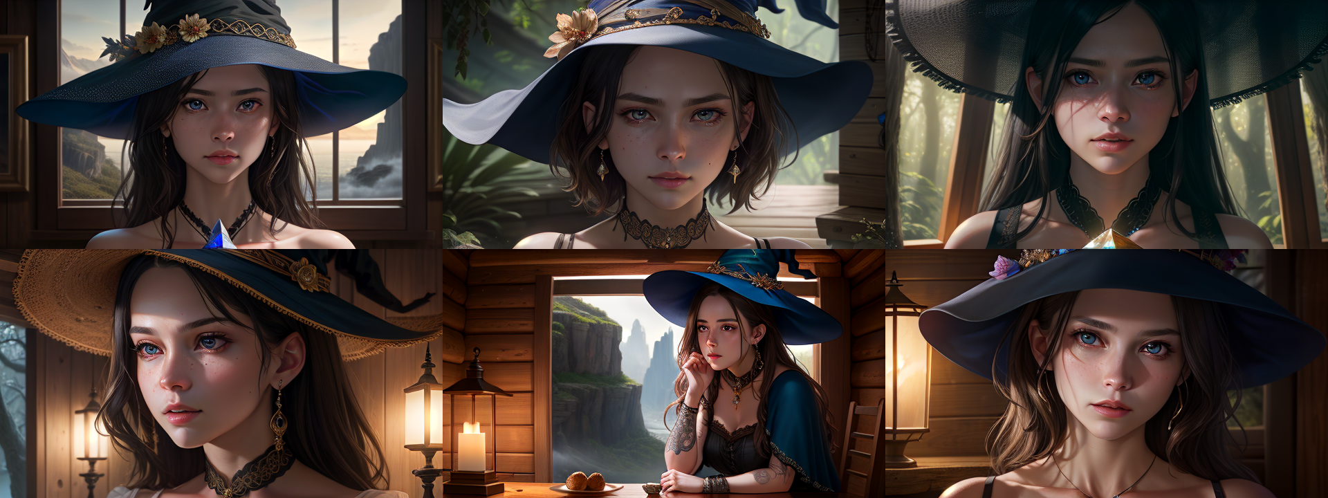 10 Steps comparison output