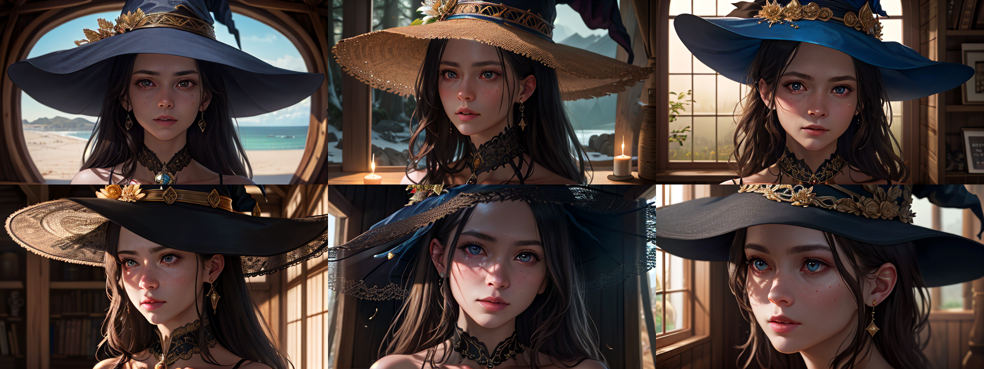 20 Steps comparison output