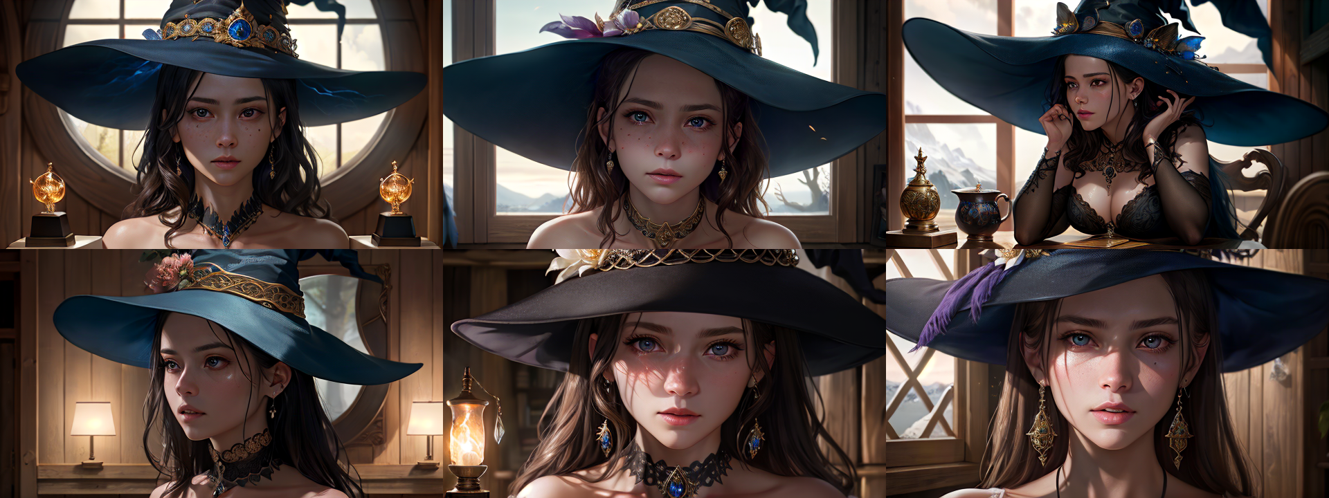 20 Steps comparison output