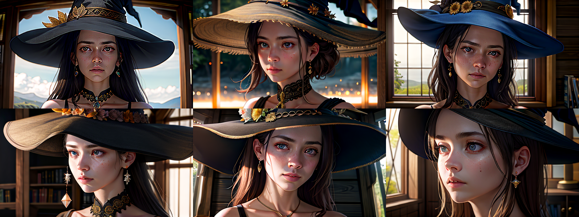 20 Steps comparison output