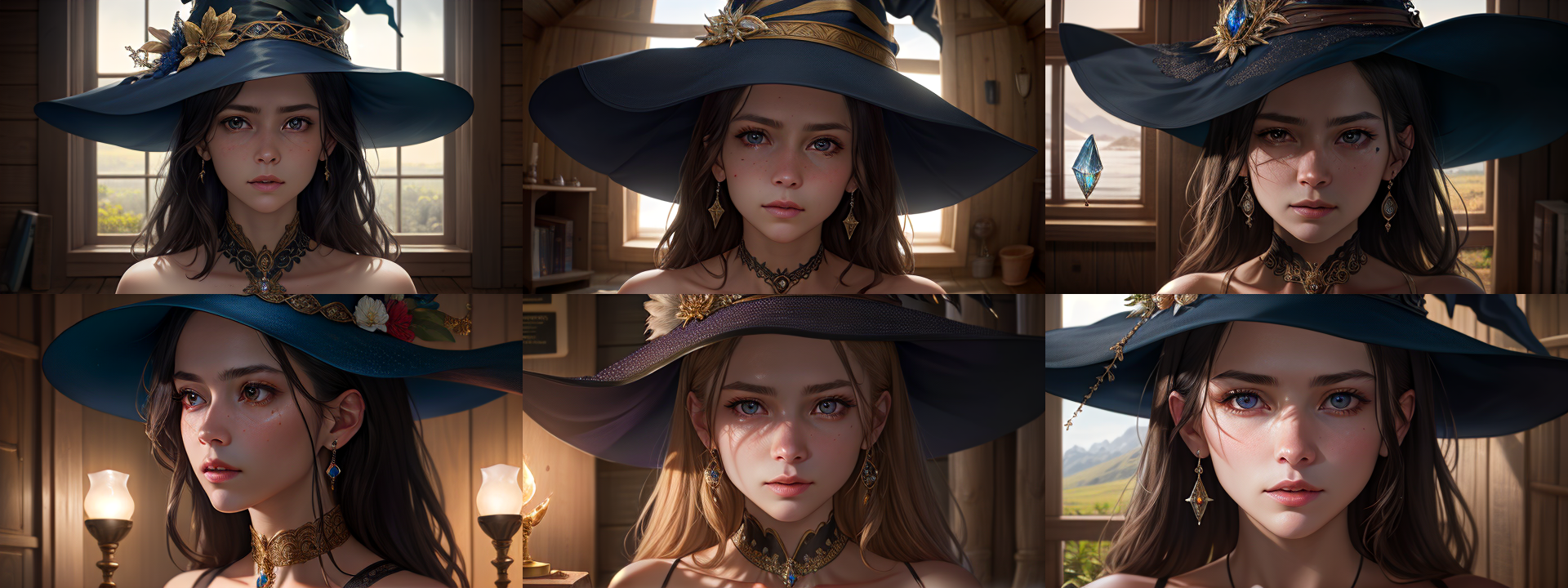 20 Steps comparison output