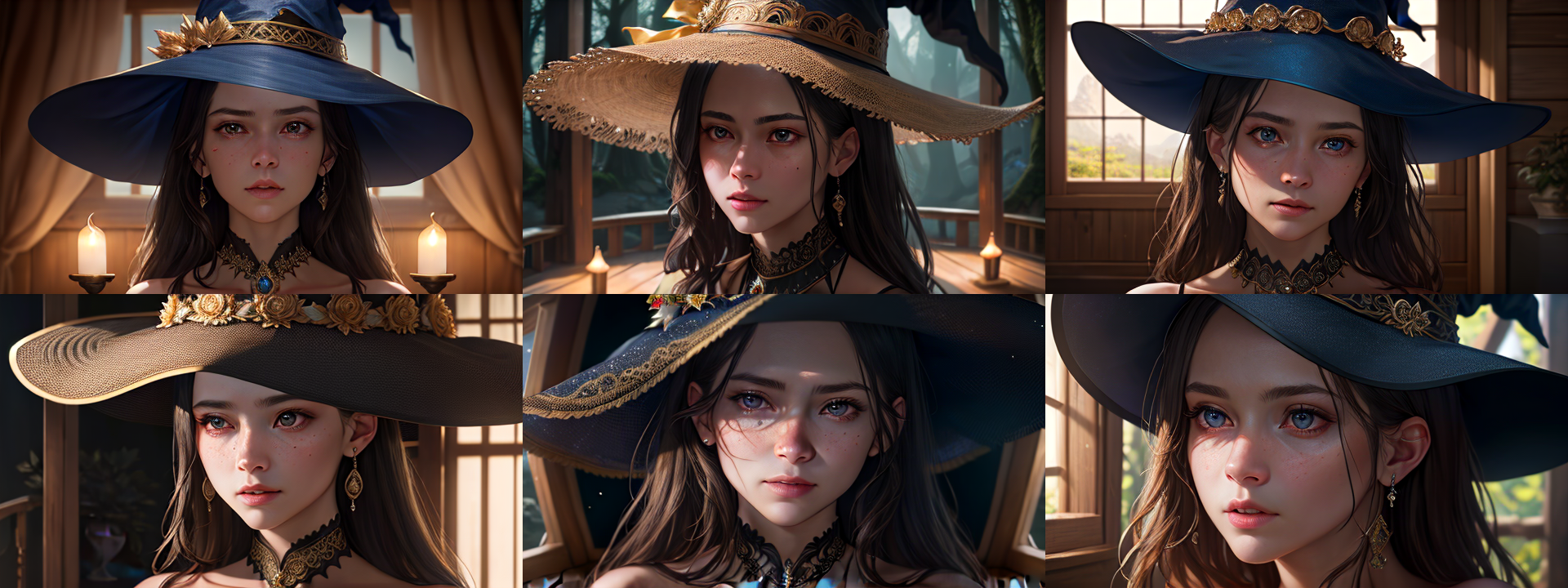 50 Steps comparison output