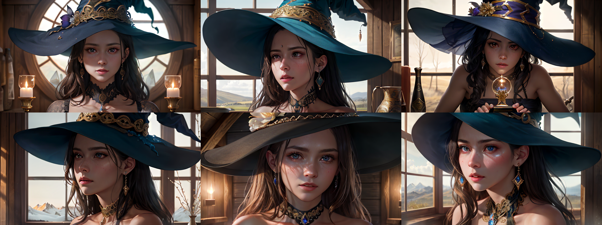 50 Steps comparison output