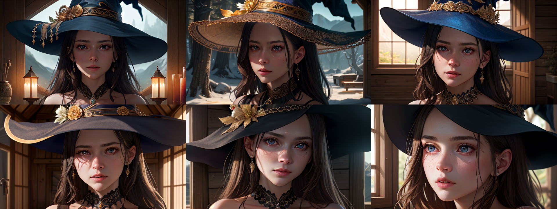 50 Steps comparison output