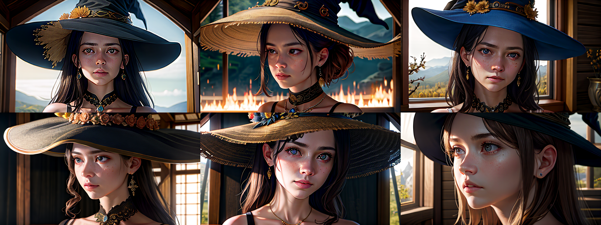 50 Steps comparison output