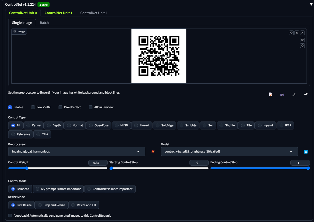 Screenshot showing (min-width: 720px) 720px"> Lastly, we move onto ControlNet
